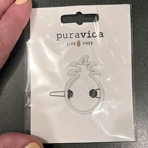 Pura Vida Pineapple Barrette NWT